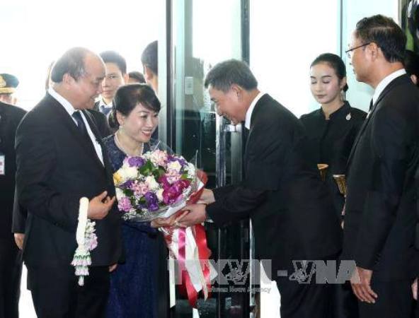 Thủ tướng Nguyễn Xuân Phúc lên đường thăm chính thức Vương quốc Thái Lan 